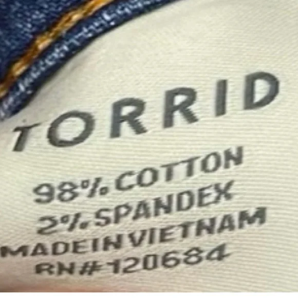 Torrid Skinny Skinny Jean Denim Shorts
Stretch - Picture 4 of 6